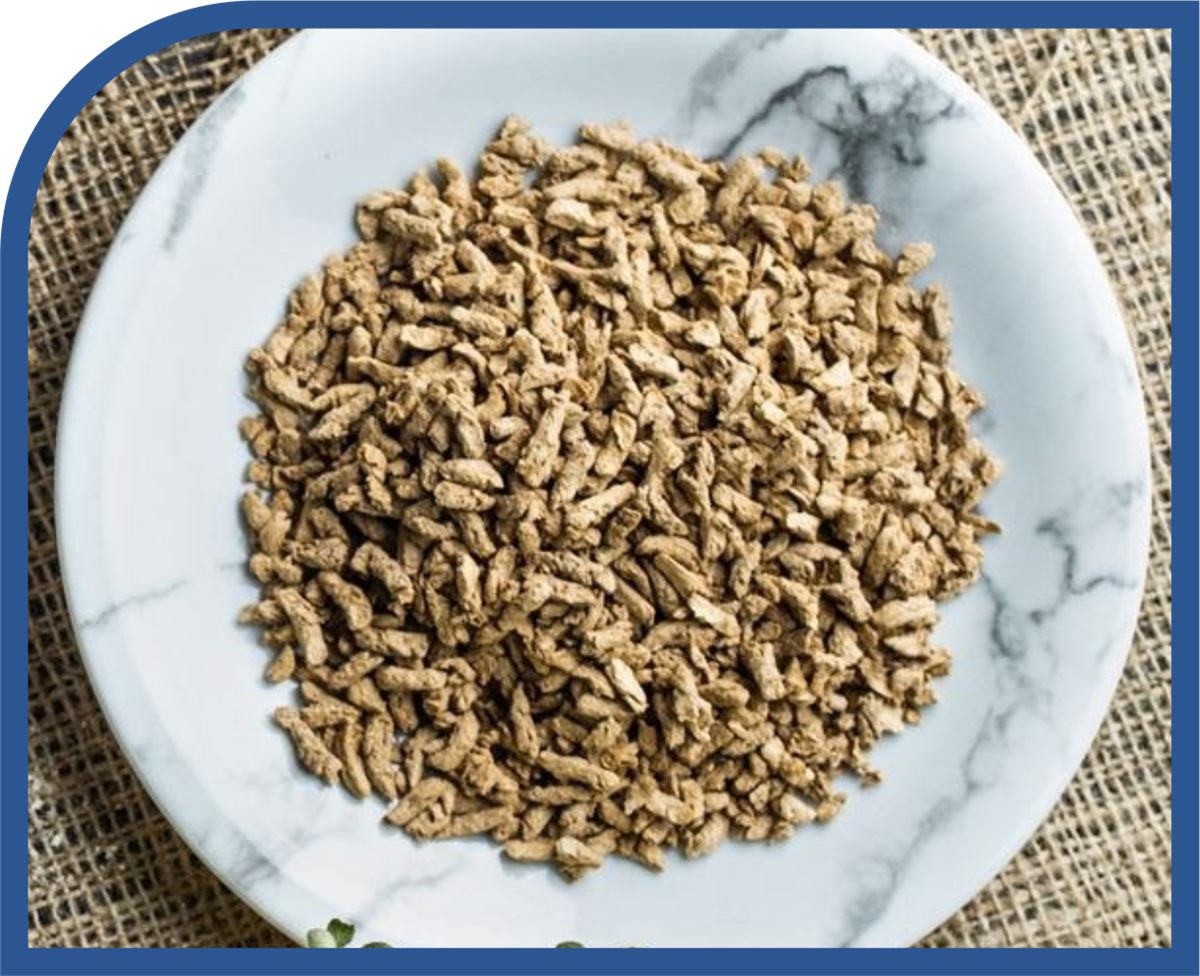 Proteína texturizada de soja